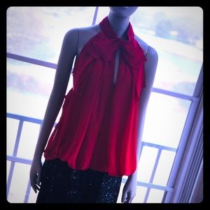 Gorgeous BISOU BISOU Bohbat Red Black Sequin Dress